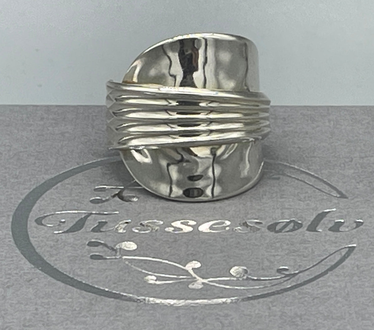 Arvesølv statement ring