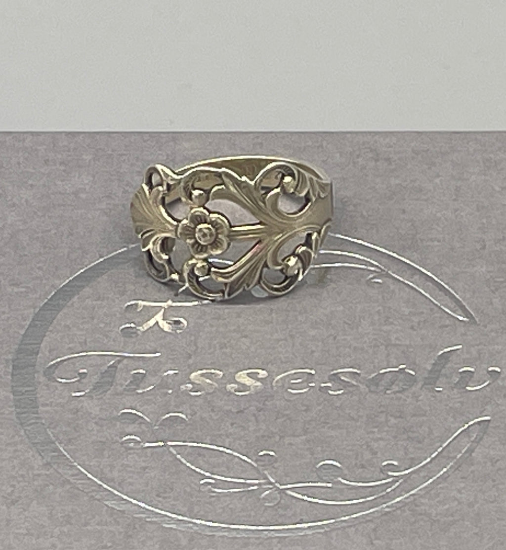 Viking Rose Ring, forgyllet