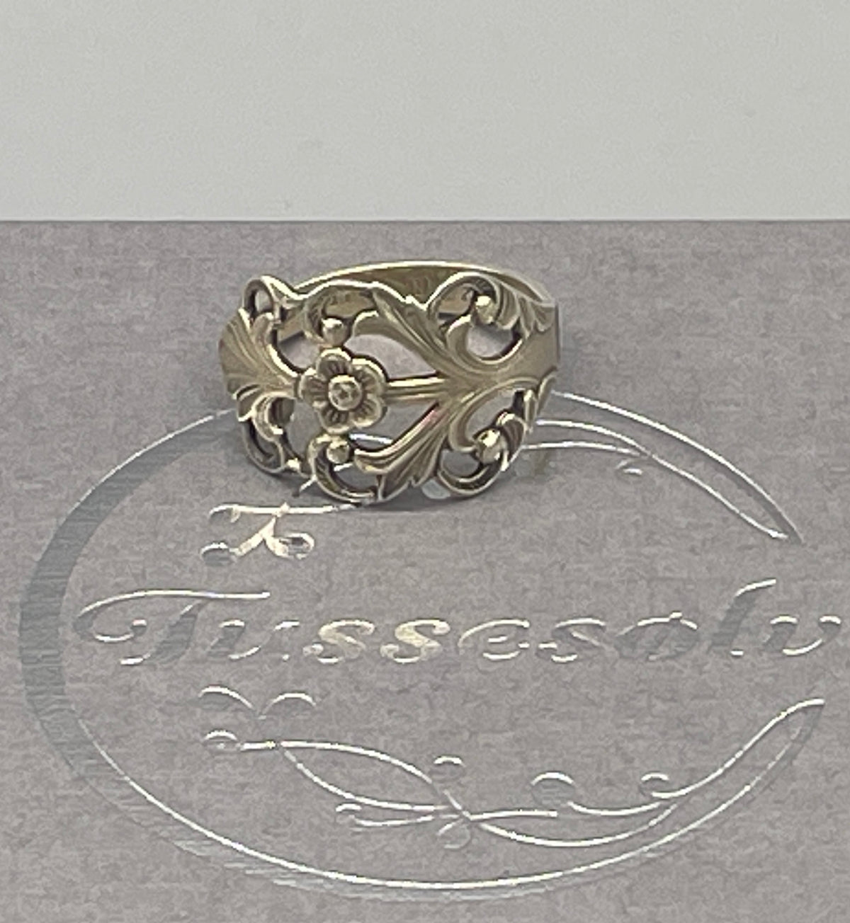 Viking Rose Ring, forgyllet