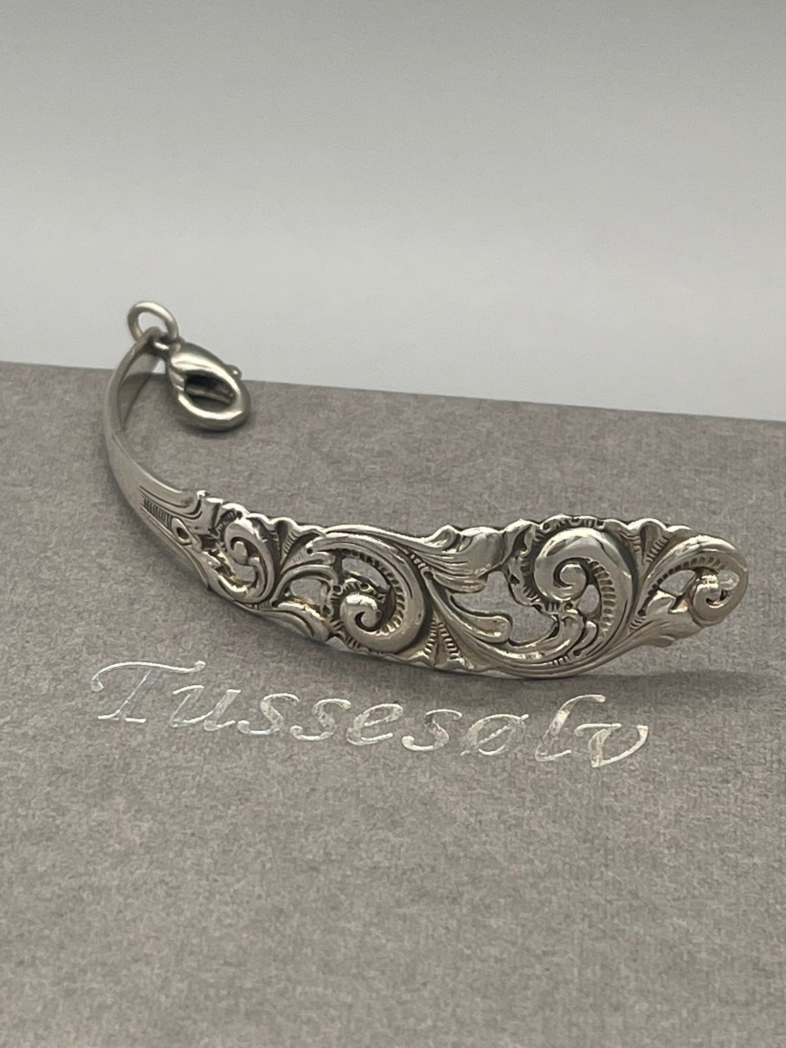 Wrap around Armbånd, sølv del 1