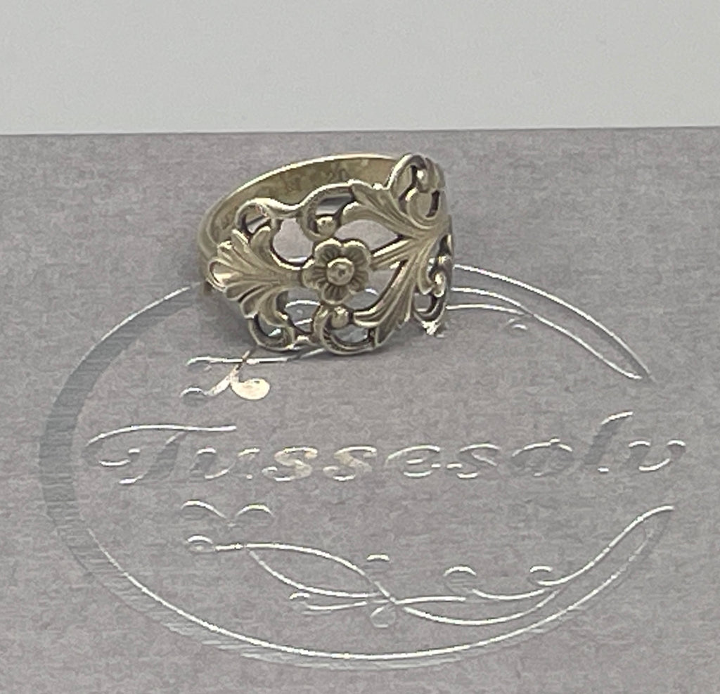 Viking Rose Ring, forgyllet