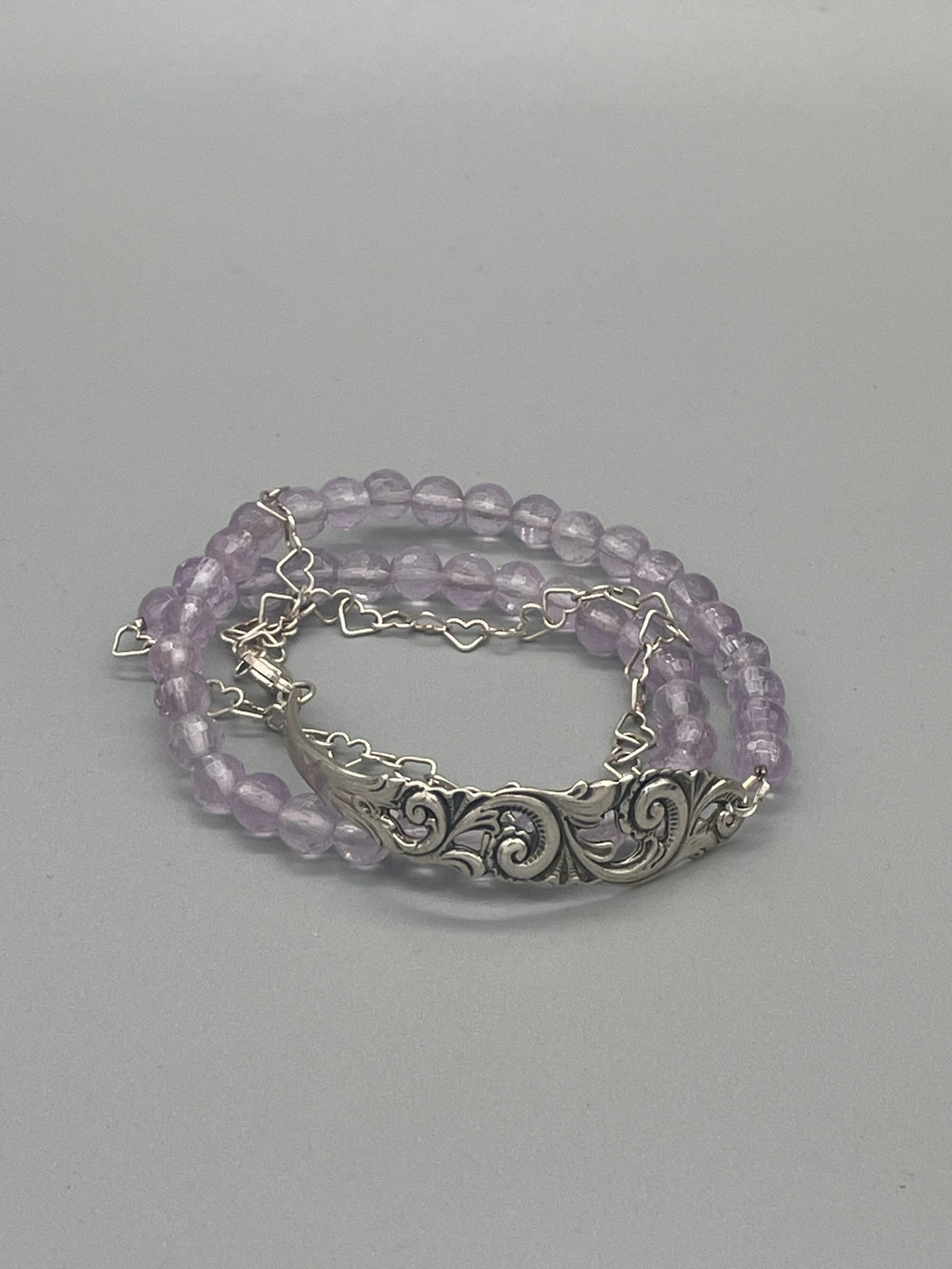 Wrap around Armbånd, sølv del 1